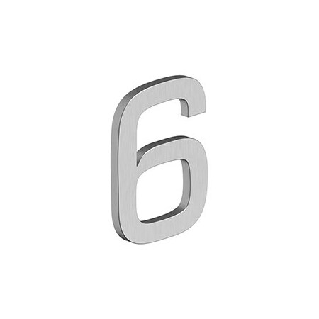 Deltana 4 NUMBER 6, E SERIES W/ RISERS, STAINLESS STEEL in Brushed Stainless RNE-6U32D